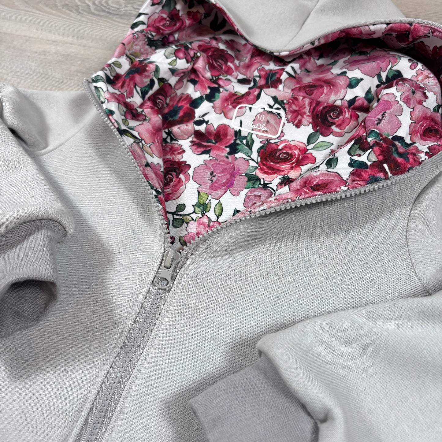 Sweatjacke mit Häschenpaar